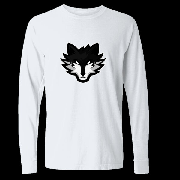 Black & White Wolf Logo Long Sleeve Thumbnail
