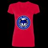SoftStyle® Ladies' 4.5 oz. Junior Fit V-Neck T-Shirt Thumbnail